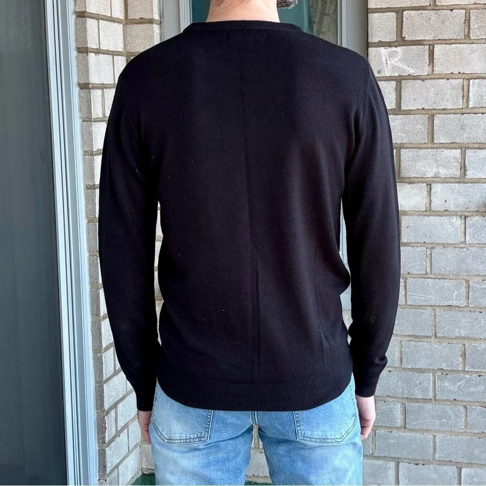 Primark Fine Knit Sweater Black Size M